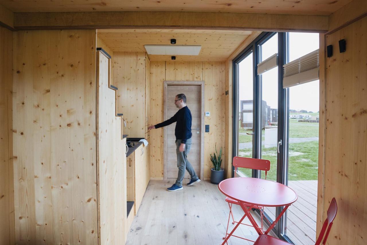 Tiny House Nature 16 Zur Meerseite - Green Tiny Village Harlesiel Каролинензил Екстериор снимка