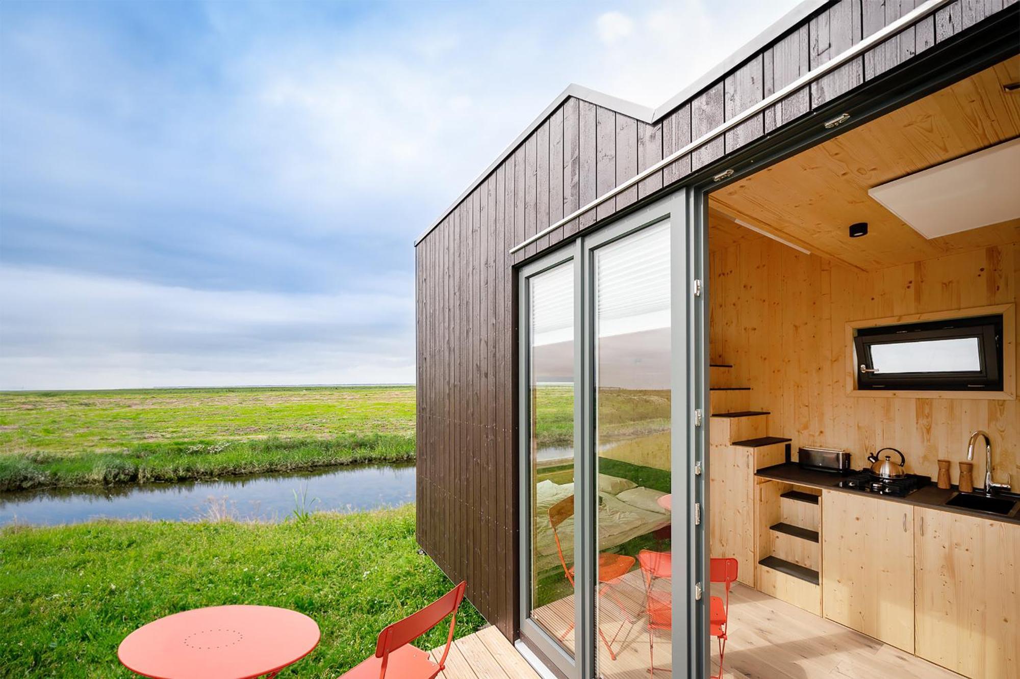 Tiny House Nature 16 Zur Meerseite - Green Tiny Village Harlesiel Каролинензил Екстериор снимка